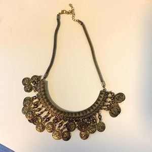 Bronze Gypsy Coins Necklace